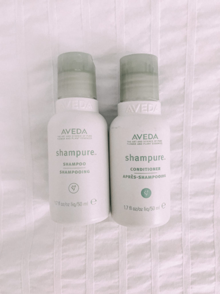 travel size shampoo and conditioner