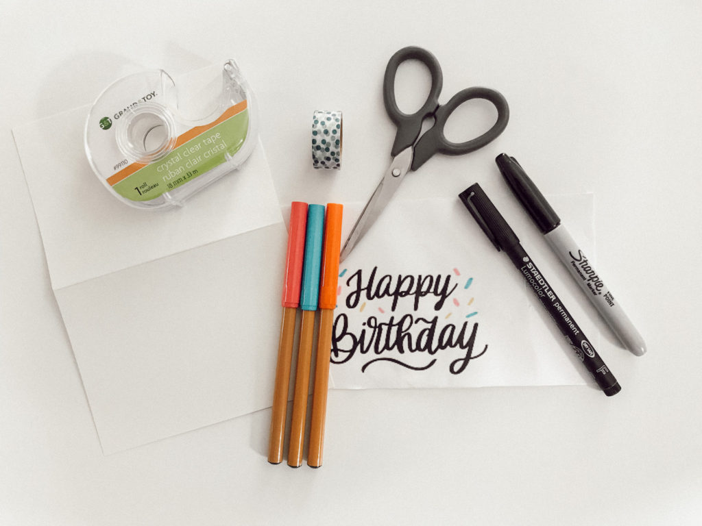 how to make a birthday card 