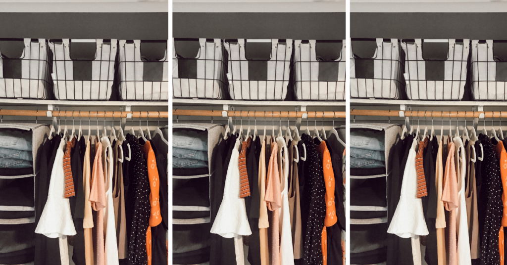 ways to organize your closet