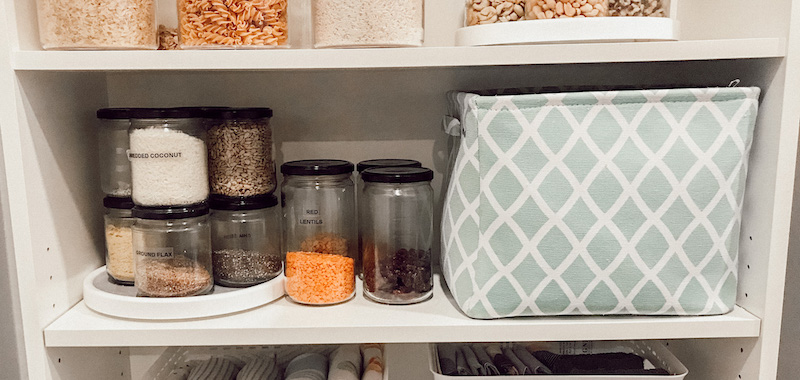 how to organize a messy pantry
