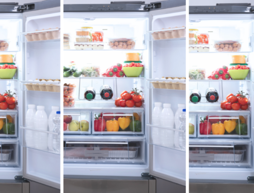 Small fridge organization ideas